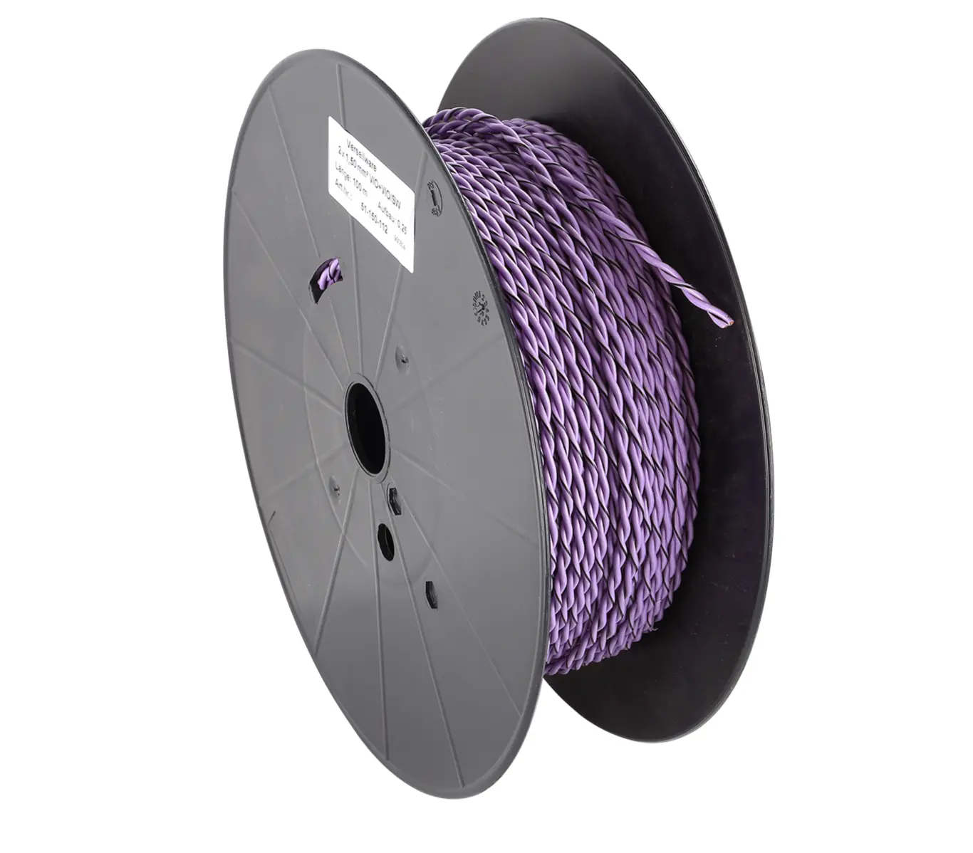 Reproduktorový kabel ACV FLRY Twisted purple/purple-black 150