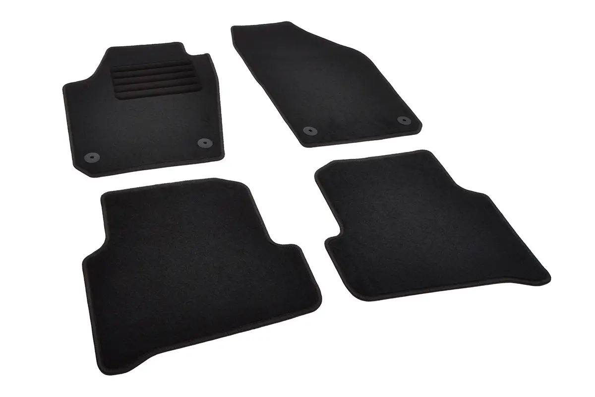 Textilní autokoberce Rigum pro Seat Ibiza (2008 - 2017) / Škoda Fabia III (2014 - 2021) / Volkswagen Polo (2009 - 2017)