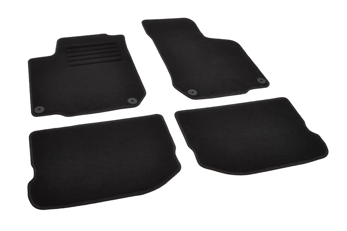 Textilní autokoberce Rigum pro Seat Leon (1999 - 2006), Toledo (1998 - 2004) / Škoda Octavia I (1997 - 2005) / Volkswagen Bora (1999 - 2005), Golf IV
