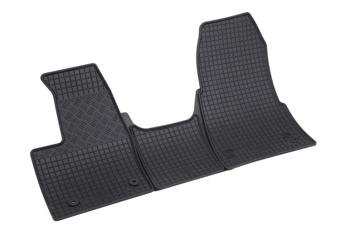 Gumové autokoberce Rigum pro Ford Tourneo Custom 2/3 míst. (2018 -)