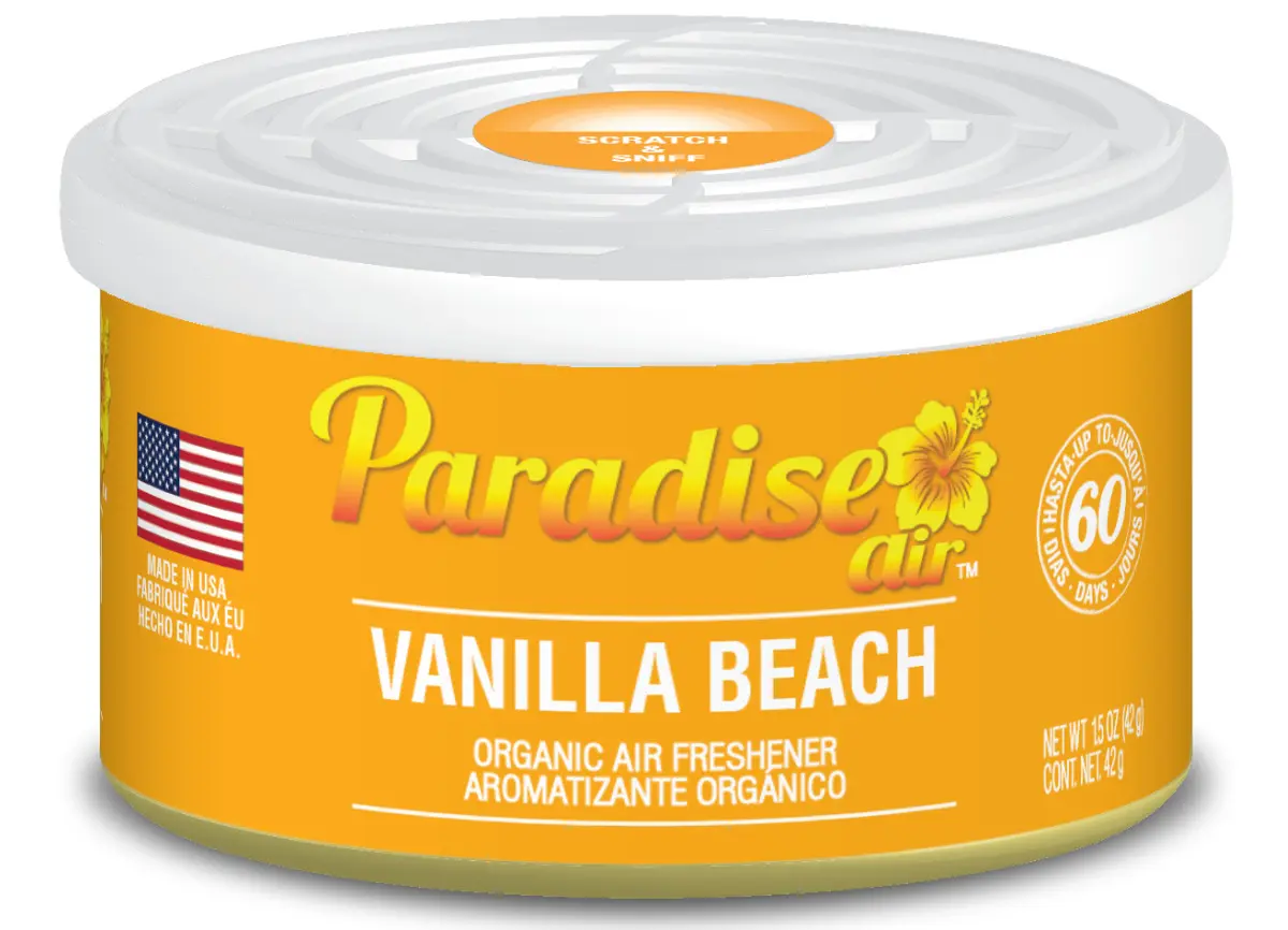 Osvěžovač vzduchu Paradise Air Organic Air Freshener Vanilla Beach - Vanilka (42 g)