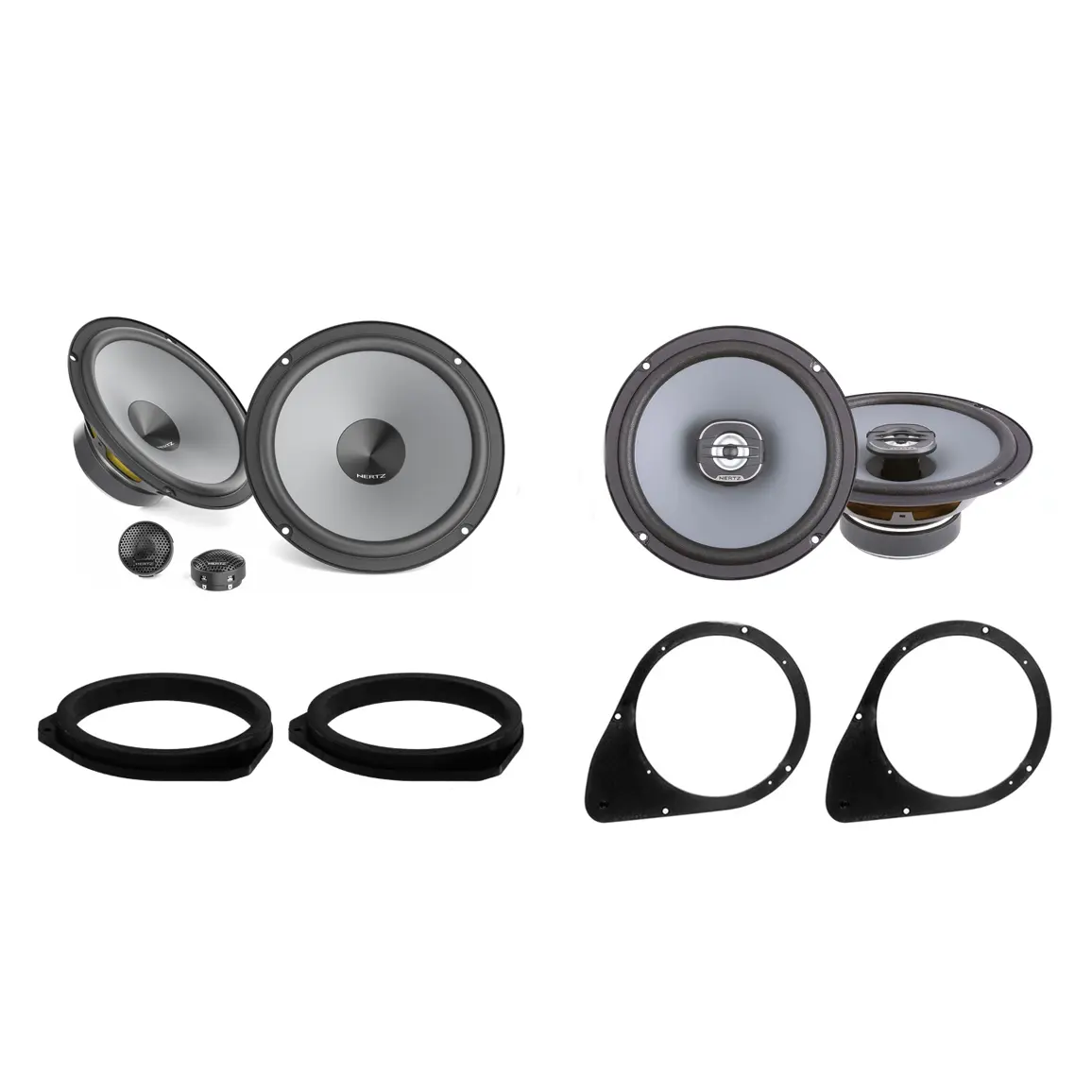 Reproduktory do Fiat 500 set č. 1