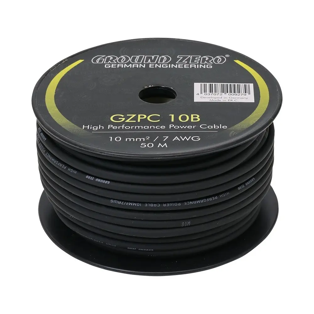 Napájecí kabel Ground Zero GZPC 10B (cena za 1 metr)