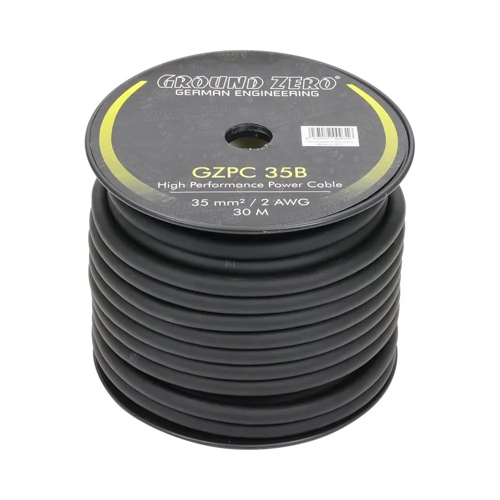 Napájecí kabel Ground Zero GZPC 35B (cena za 1 metr)
