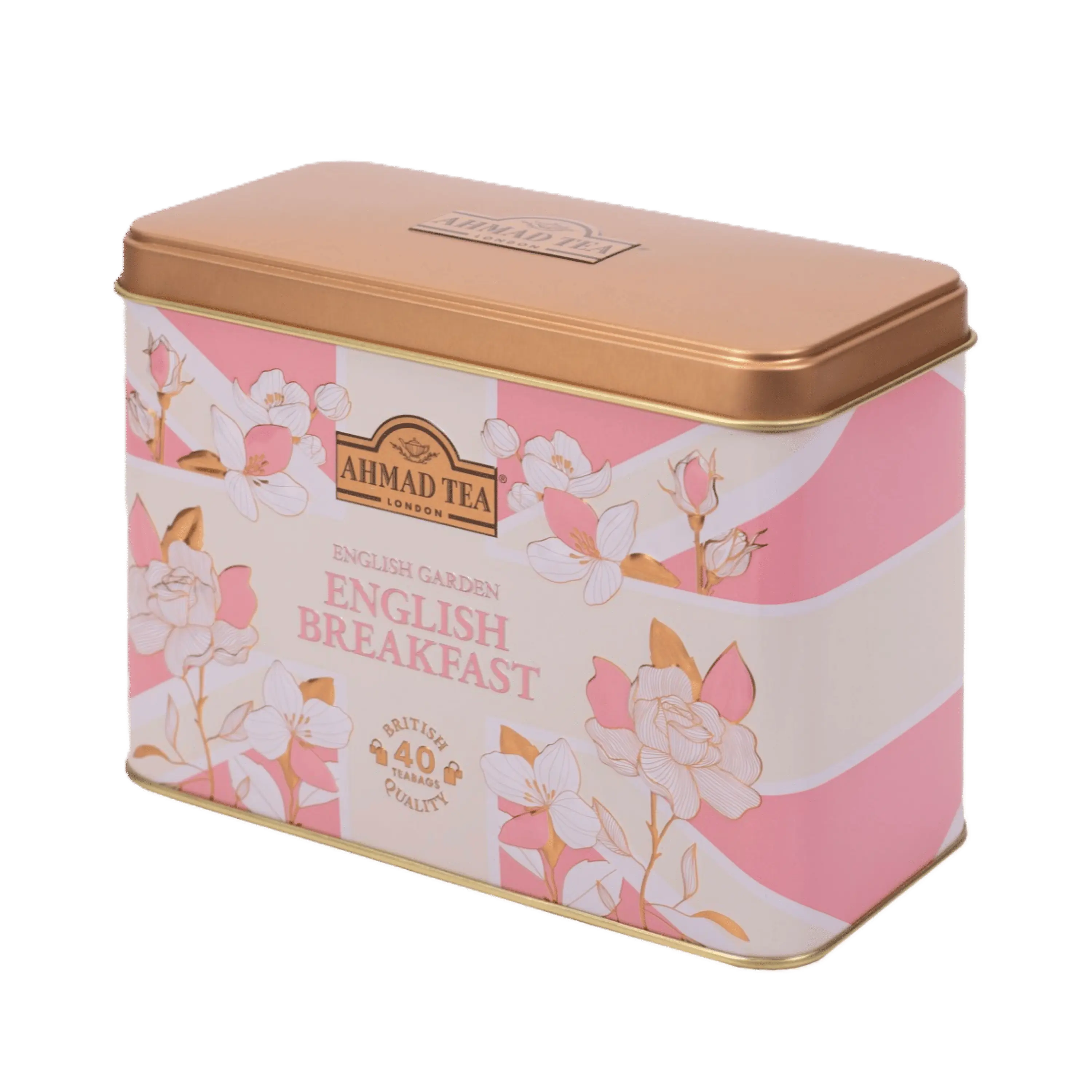 Ahmad Tea | Garden Caddy English Breakfast | 40 sáčků s úvazkem