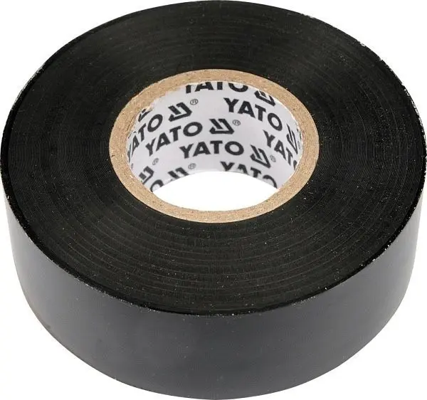 Páska izolační 12 x 0,13 mm x 10 m černá - YT-8152