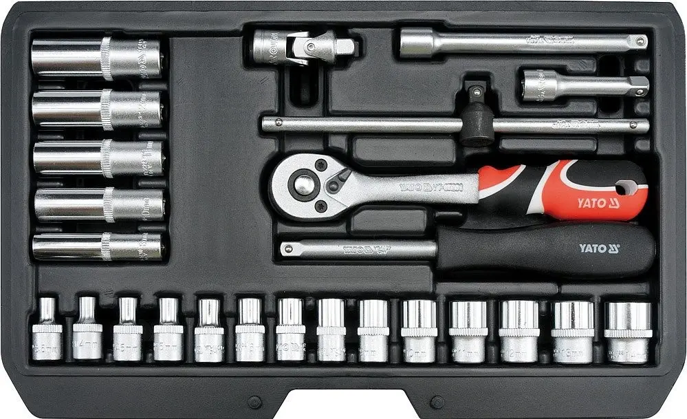 Gola sada 1/4", 25 ks - YT-14461