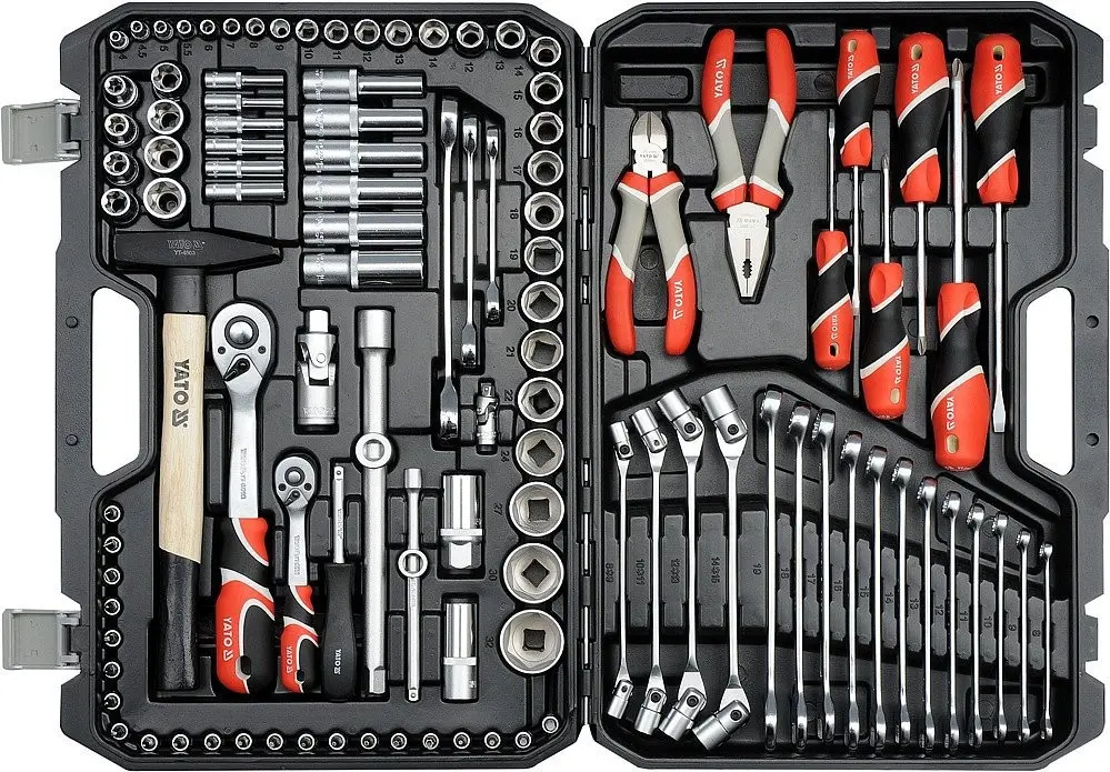 Sada nářadí s Gola sadou 1/4" a 1/2", 109 ks - YT-38891
