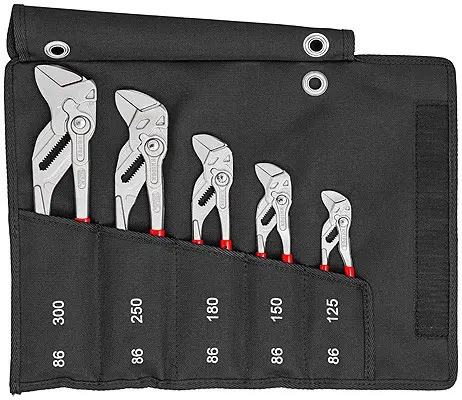 Klešťové klíče Knipex 00 19 55 S4  Sada 5 dílů v tašce 00 19 55 S4