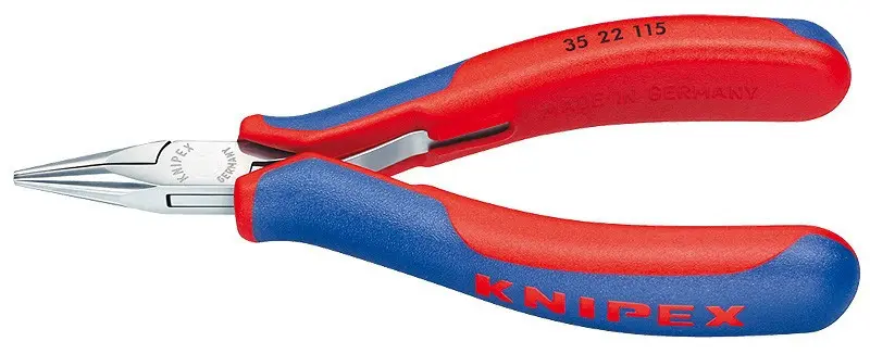 Rovné půlkulaté kleště 115 mm Knipex pro elektroniku - 3522115