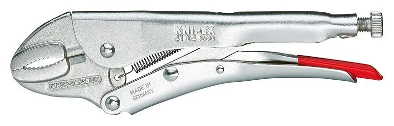 Samosvorné kleště leskle zinkované 180 mm - 4104180