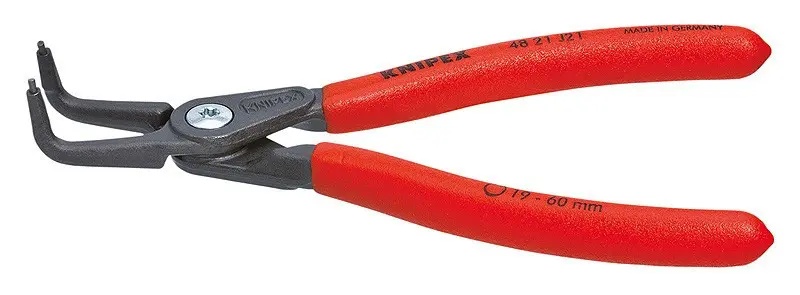 Vnitřní zahnuté kleště na pojistné kroužky 130 mm - 4821J01 Knipex