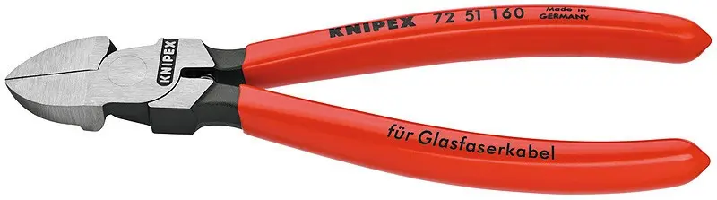 Boční štípací kleště na světlovody (optické kabely) 160 mm - 7251160