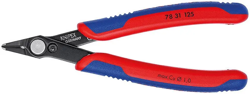 Boční štípací kleště Electronic Super Knips ® brunýrované 125 mm - 7831125