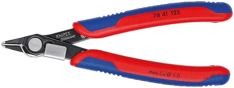 Boční štípací kleště Electronic Super Knips ® brunýrované 125 mm - 7841125
