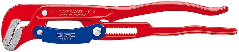 Hasák s čelistmi ve tvaru S stříkáno červenou práškovou barvou 420 mm  - 8360015