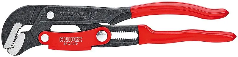 Hasák s čelistmi ve tvaru S stříkáno šedou práškovou barvou 330 mm - 8361010