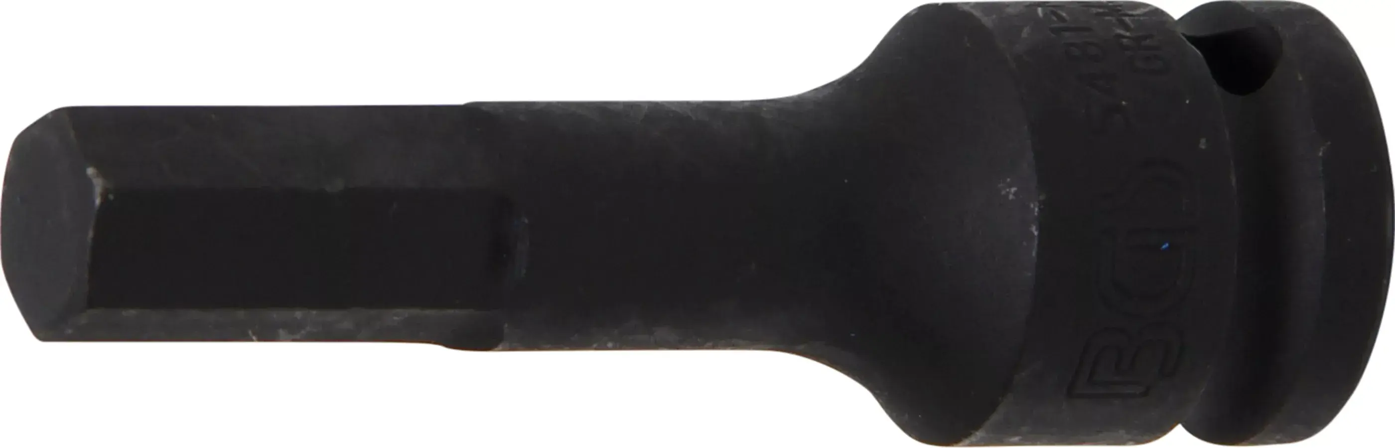 Rázový nástrčný klíč HEX 1/2", 12 mm, prodloužený - B5481-M12