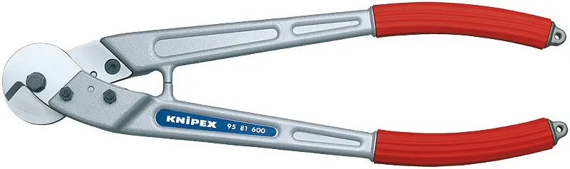 Nůžky na drátěná lana a kabely s návleky z umělé hmoty 600 mm  - 9581600