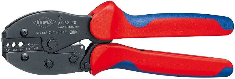 Krimpovací kleště KNIPEX PreciForce ® brunýrované 220 mm - 975250