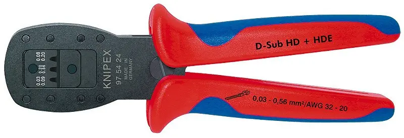 Krimpovací kleště na miniaturní konektory brunýrované 190 mm - 975424