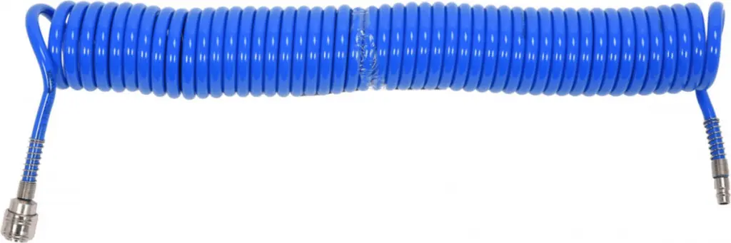 Spirálová vzduchová hadice 10m, PU průměr vnitřní 6,5mm, vnější 10mm - YT-24205