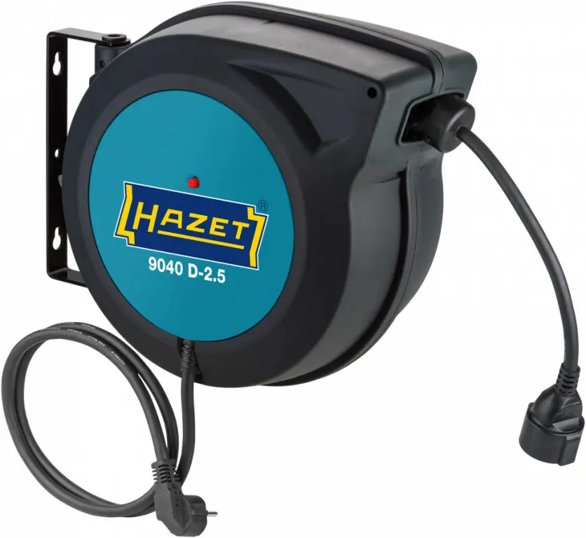 Samonavíjecí prodlužovací kabel (buben) 20m, Hazet 9040D-2.5