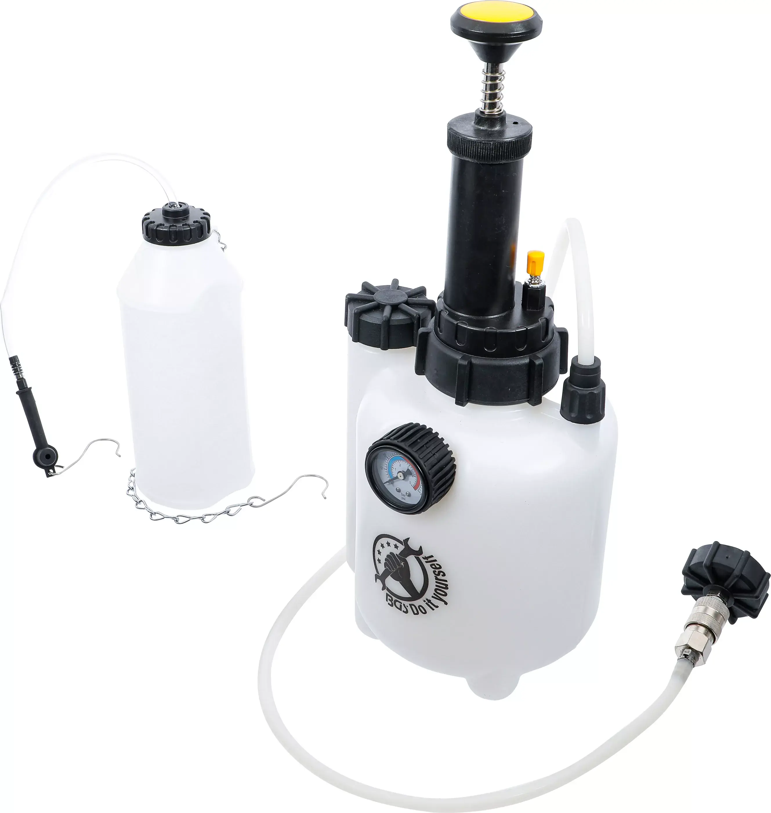 Sada pro odvzdušnění brzdového a spojkového systému, 2,5 l, BGS - B71049