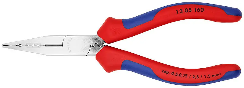 Elektrikářské kleště chromované 160 mm - 1305160