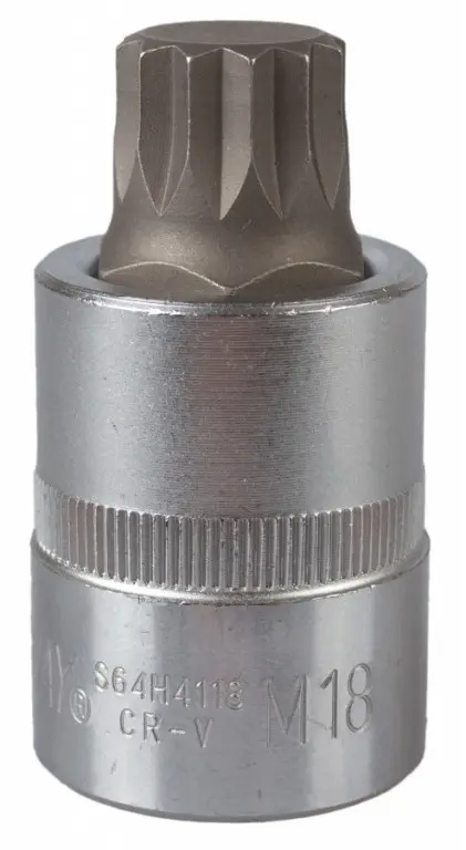 Hlavice 1/2" XZN M18x55mm