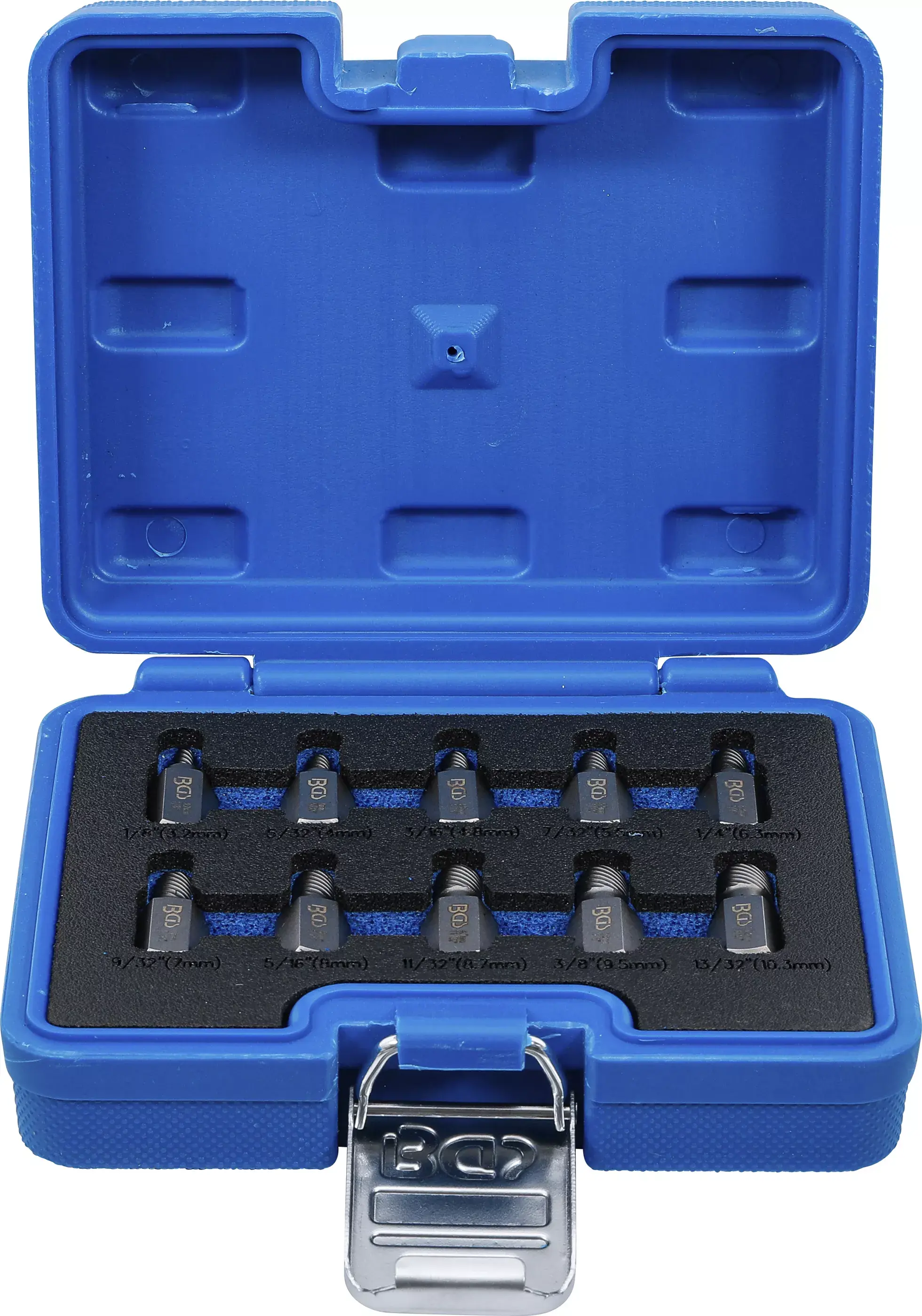 Přípravky na povolení poškozených šroubů 3-11 mm, sada 10 ks - BGS 8547