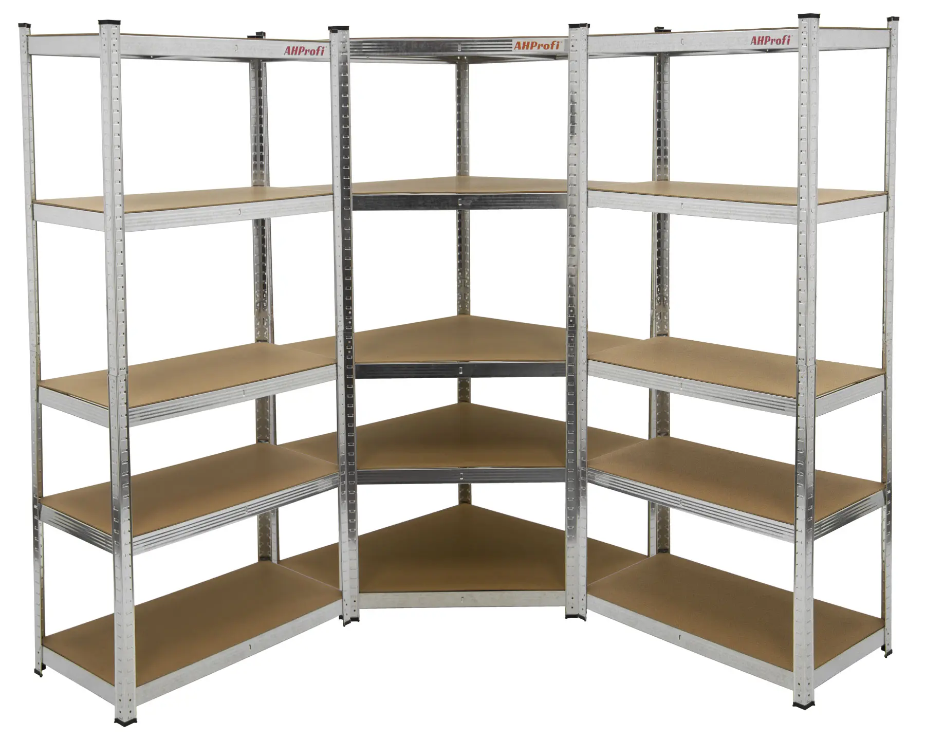Regálový systém STANDARD, 3 díly - AH3032