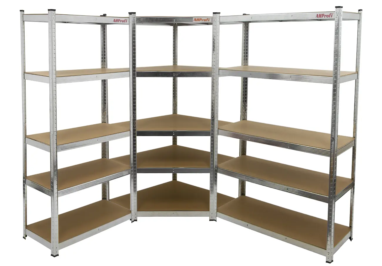 Regálový systém STANDARD, 3 díly - AH3034