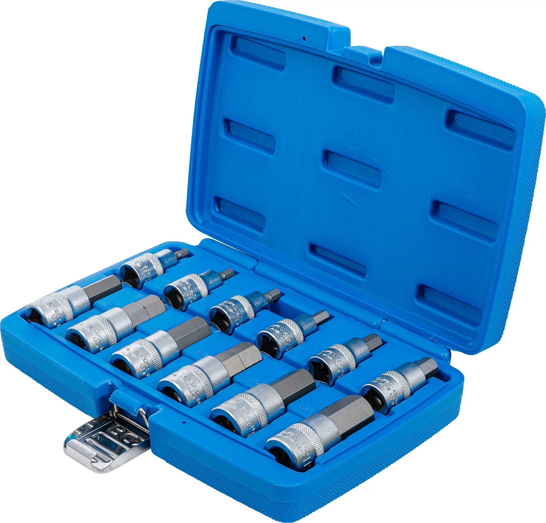 Sada hlavic s bity, imbus, 1/2", 5 - 22 mm - B5052