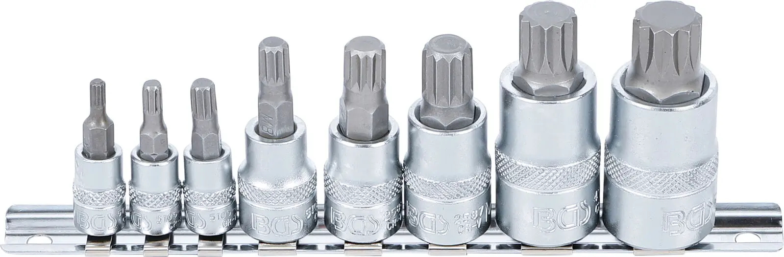 Hlavice s bity XZN, M4 - M16, 8 ks - B5105