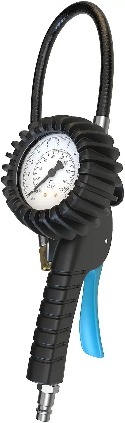 Hustič pneu s manometrem, Hazet 9041P-1