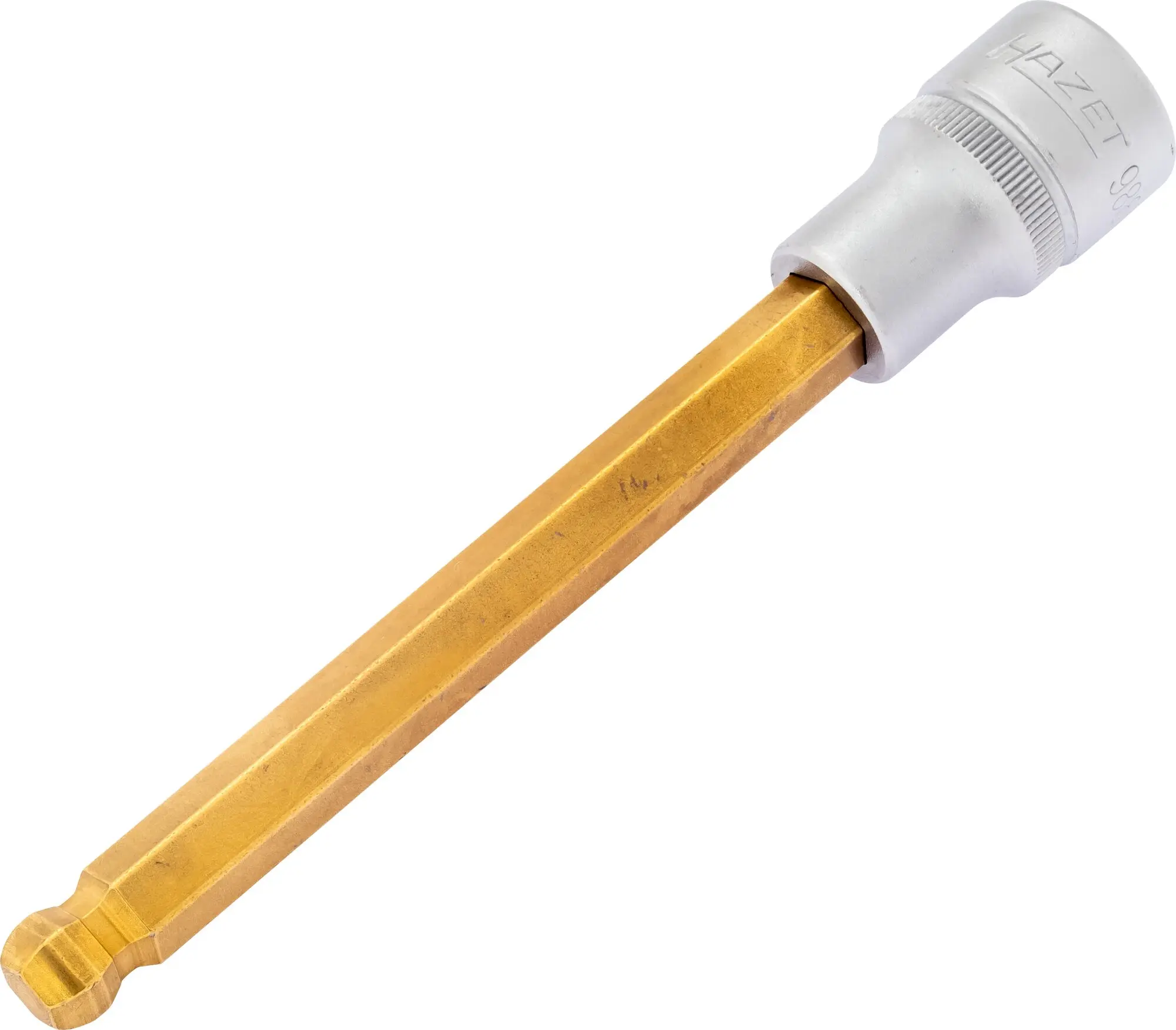 Hlavice s bitem HEX s kulovou hlavou 1/2" S10, Hazet 986KK-10