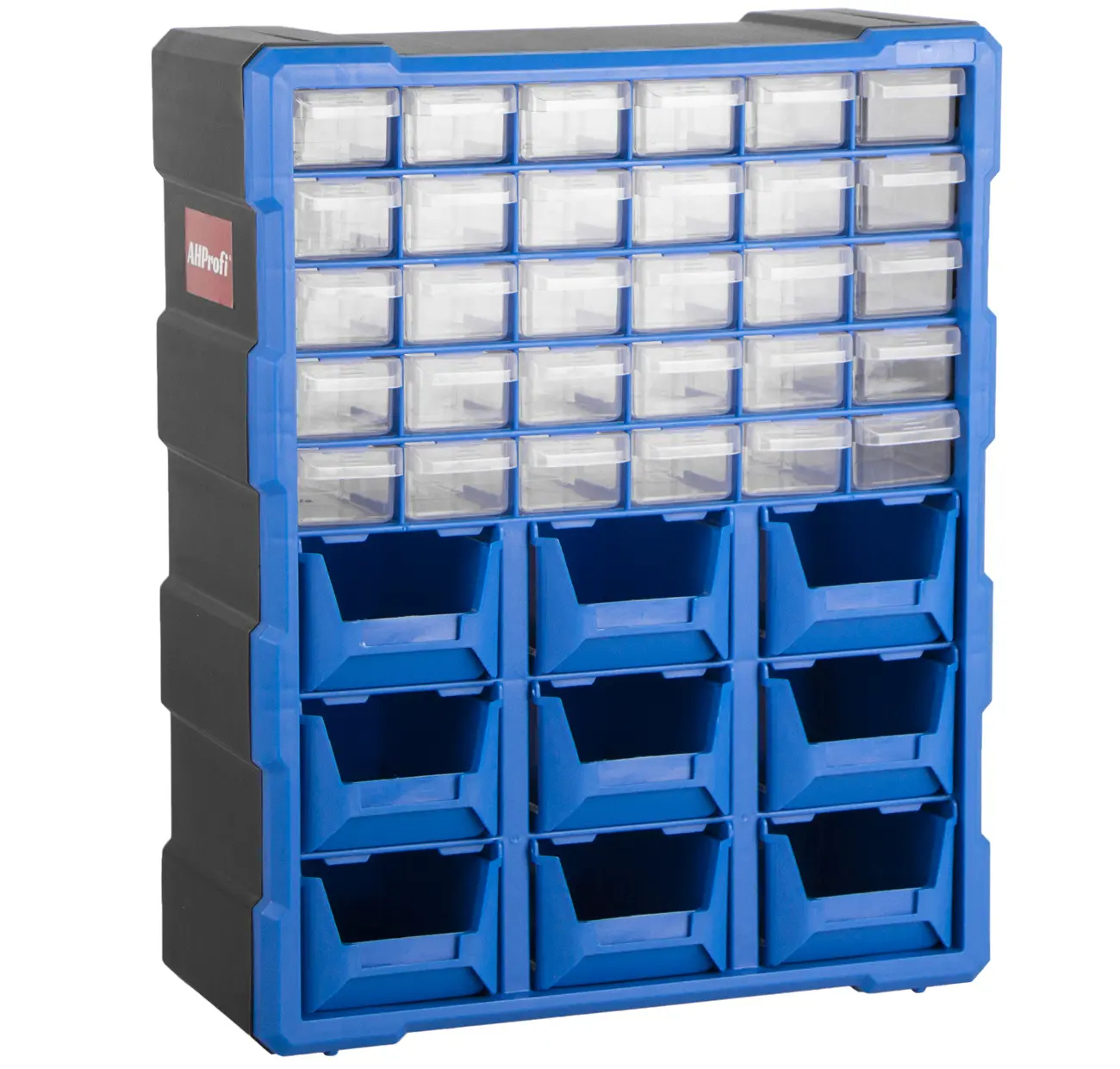 Plastový organizér / box na šroubky, 39 rozdělovníků - MW1501