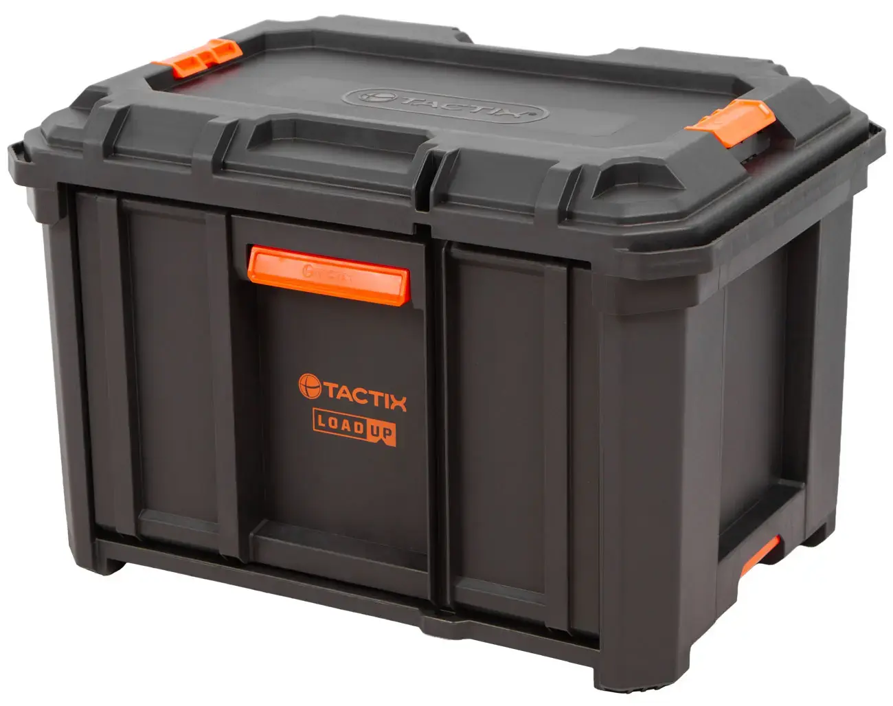 Vodotěsný plastový box na nářadí Tactix LOAD UP, 1 zásuvka - TC320421