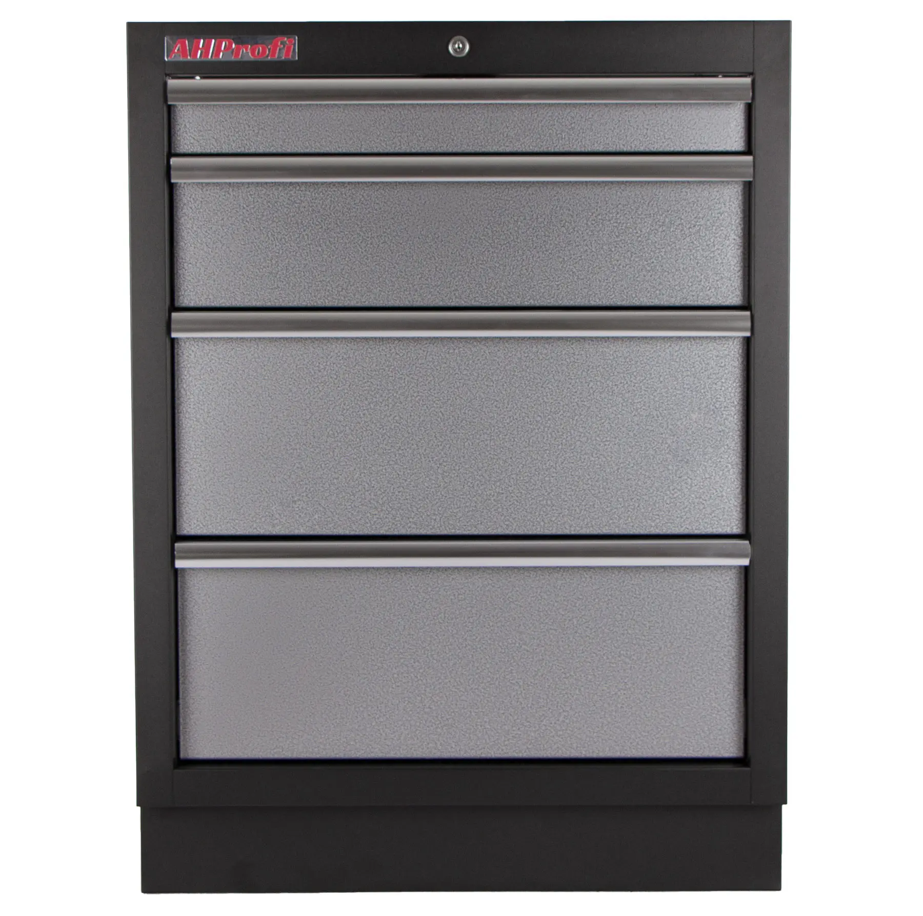 Celokovová dílenská skříňka PROFI, 4 zásuvky, 680 x 910 x 458 mm - TGC1304