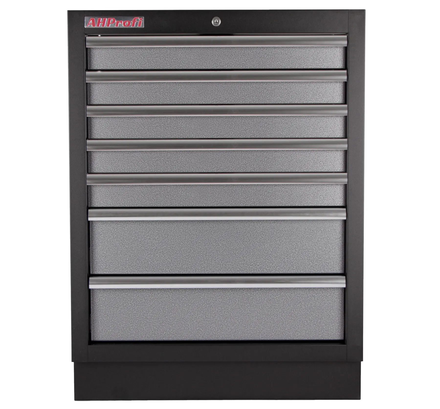 Celokovová dílenská skříňka PROFI, 7 zásuvek, 680 x 458 x 910 mm - TGC1307