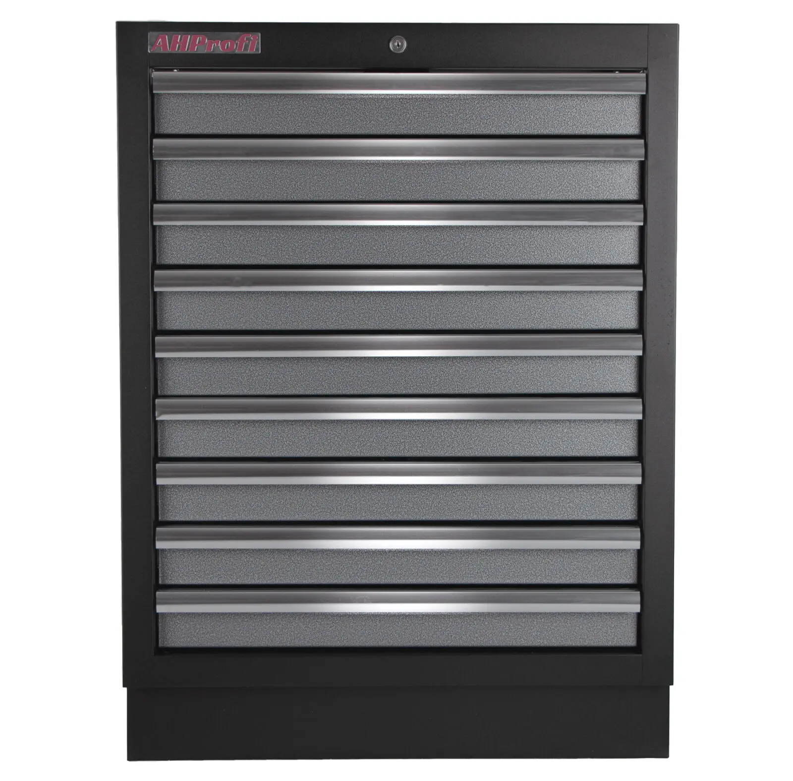 Celokovová dílenská skříňka PROFI, 9 zásuvek, 680 x 458 x 910 mm - TGC1309