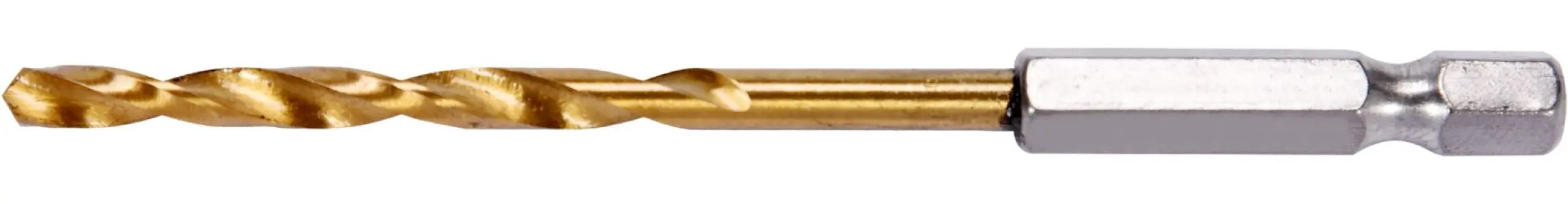 Vrták na kov 4,2mm TITAN HEX 1/4", délka 95mm - YT-44758