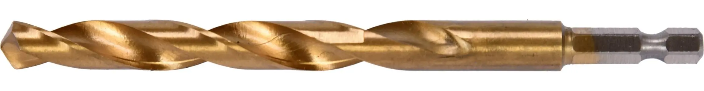 Vrták do kovu 10mm, TITAN HEX 1/4", délka 133mm - YT-44772