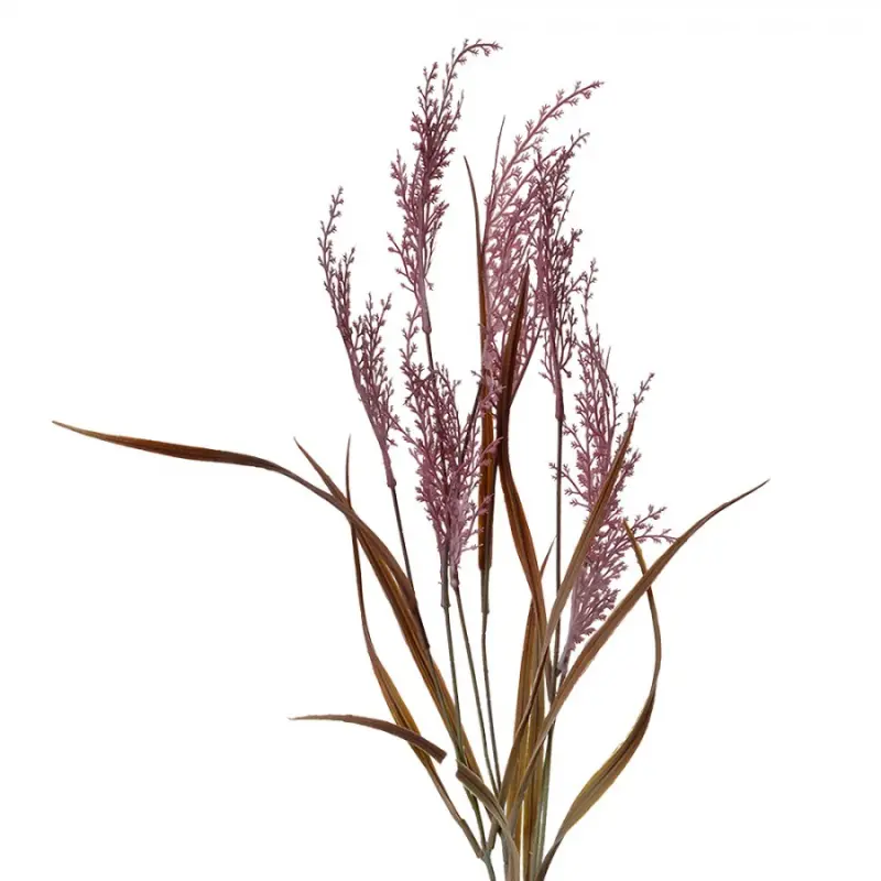 Umělá rostlina růžový rákos – 90 cm