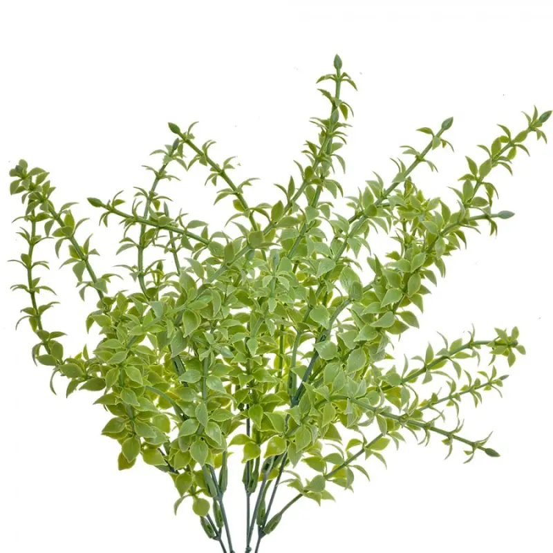 Umělá rostlina světle zelené lístky – 40 cm
