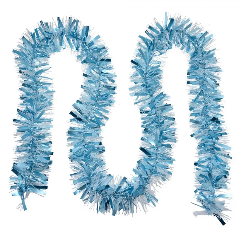 Modrý vánoční řetěz na stromeček Wonne – 200 cm