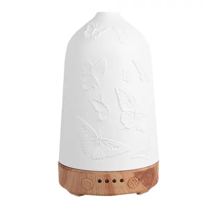 Keramický aroma difuzér s motýlky – 9x17
