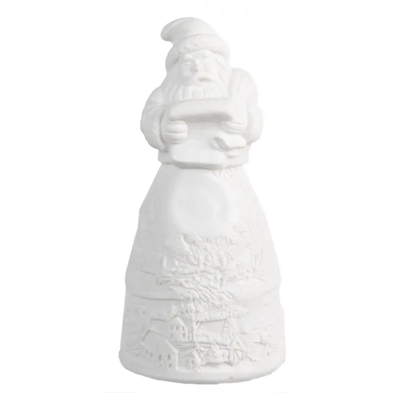 Porcelánová vánoční dekorace s LED světýlky Santa Claus II – 5x11 cm