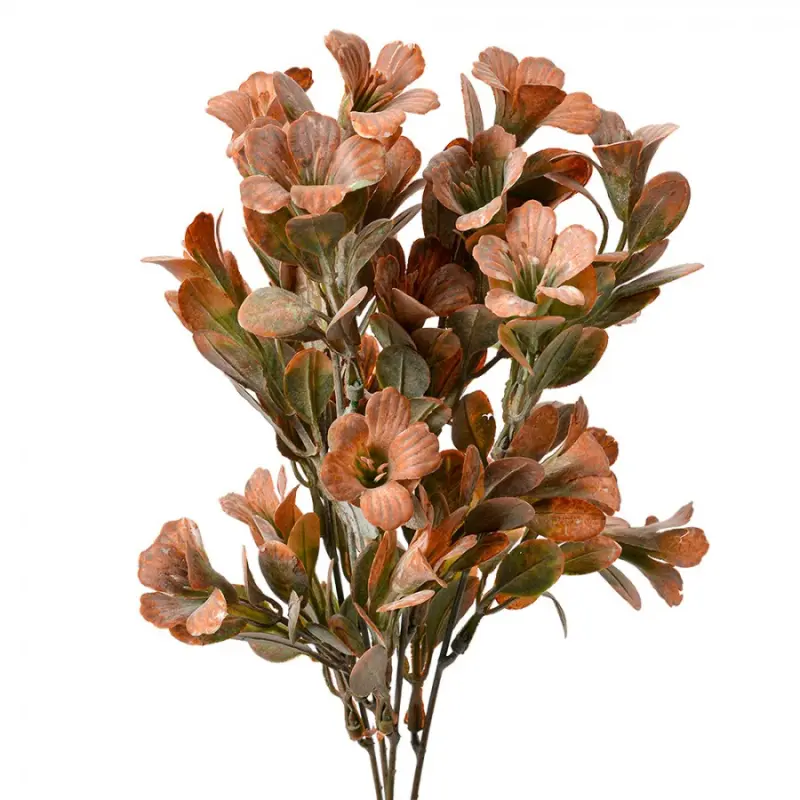 Umělá rostlina oranžový hořec – 35 cm